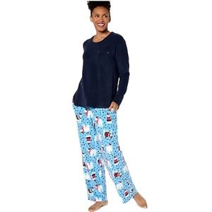 NWOT - Cuddl Duds Fleecewear with Stretch Pajama Set